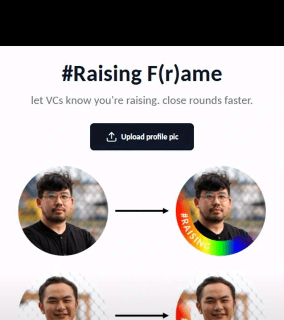 The #Raising F(r)ame app